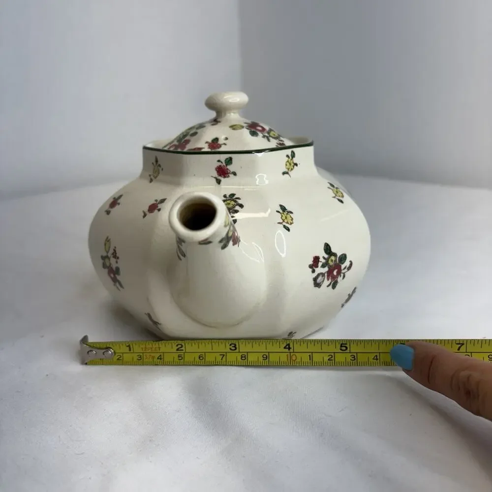 Royal Doulton England Ceramic Teapot With Lid # 23, D-3548 RN 597,783, antique